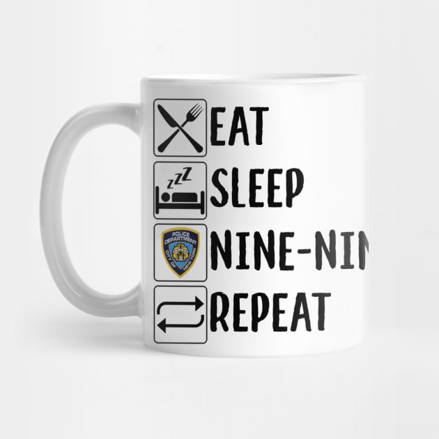 eat, sleep, nine nine, repeat by Lizzie081194